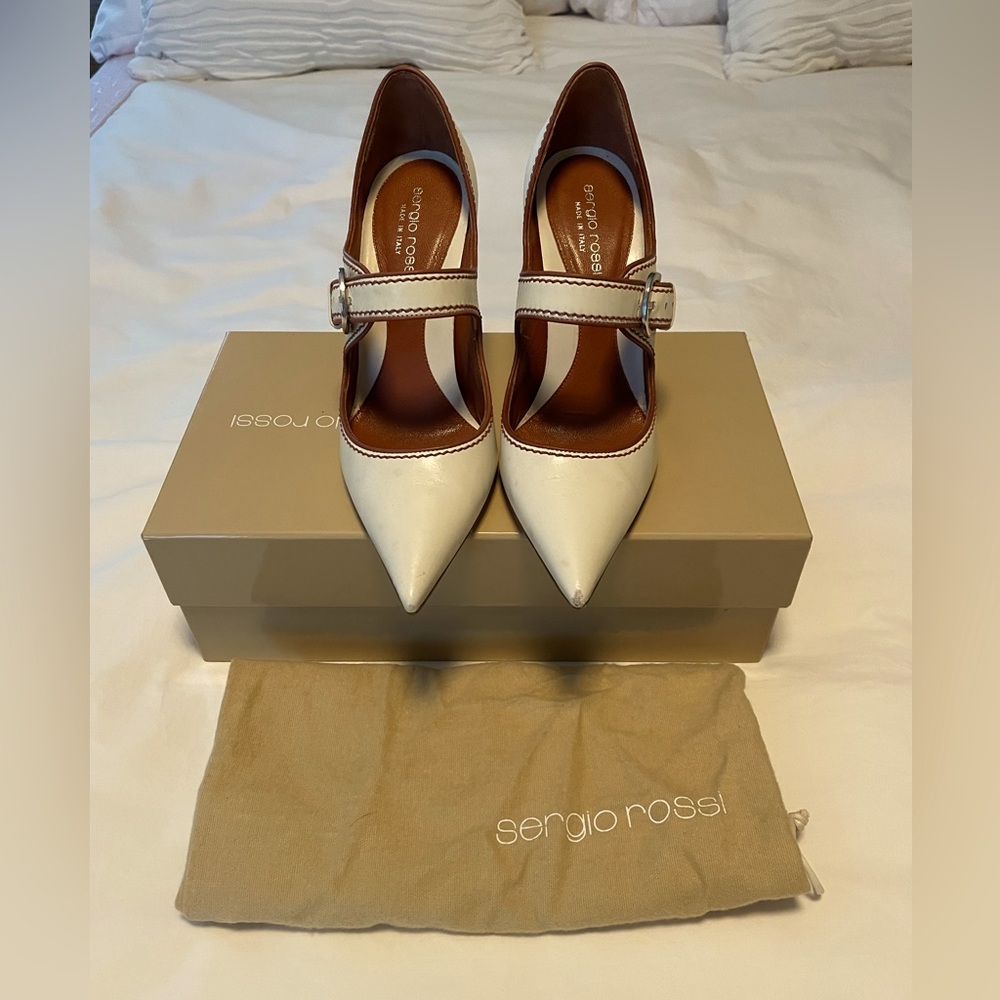 Sergio Rossi Mary Jane heels Size 6